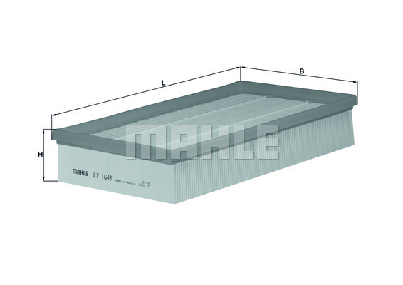 MAHLE LX1649 Hava Filtresi Jaguar 224dt 306dt S-Type Ii X200 Xf I X250 Xj X350 X358 Xj X351