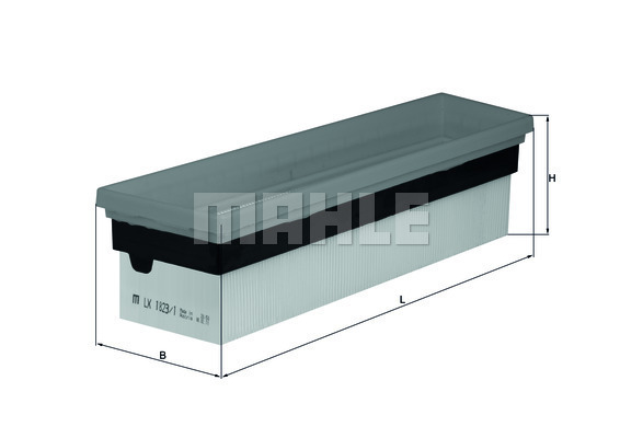 MAHLE LX1823.1 Hava Filtresi Sol Bmw S63 E70 E71