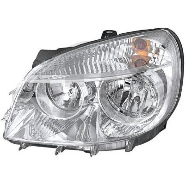 AYFAR 505303 Far Sinyal Sol Doblo 06-10 Elektrikli Motorlu H7 H1