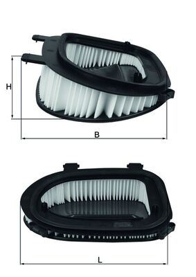 GRT-30126 Hava Filtresi Bmw E70/71-F15/25 N47/N57