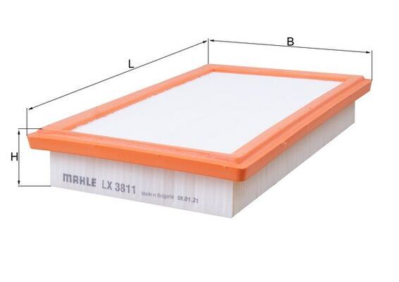 FILT AP 035/7 Hava Filtresi  W204- 205-212-213- Glc 253- Glk  204