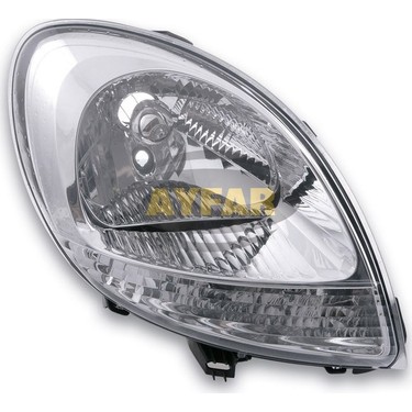 AYFAR 202240 Far Sinyal Sağ Kng 03/03-12/07 Elektrikli H4 Beyaz Far Ayar Kumandasiz