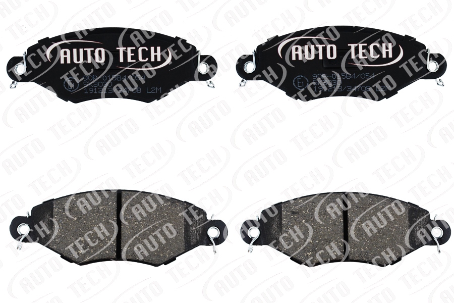 AUTOTECH DB269-180 Ön Fren Balatasi Peugeot P206 1.4 1.6 09/98> P306 1.4 1.6 5/93>