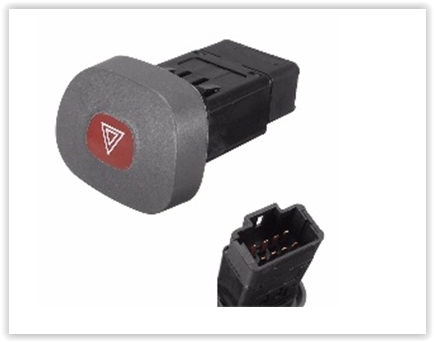 HELLUX PRA.700938 Dörtlü Flaşör Anahtari Megane I 8 Pin