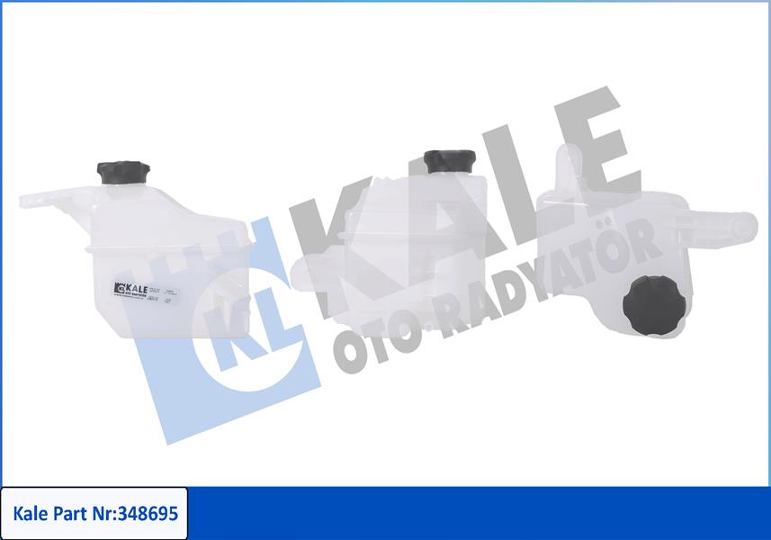 KALE-348695 Genlesme Tanki Accent Blue (Kapaksiz)