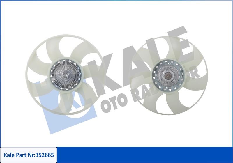 KALE 352665 Fan Termiği Ford Transit 01> 2.4 Tdci Fan Termik