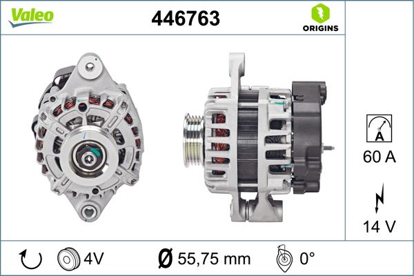 VAL-446763 Alternator Komple 60 A ( Suzuki   Maruti Alto  800 (796))