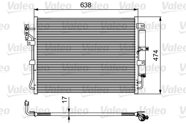 NIS-94962 Klima Radyatoru R.Rover Sport 2.7