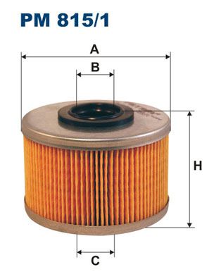 FILTRON PM815.1 Yakit Filtresi Clio Ii 00-05 Kangoo 98 > Megane 97-99 -Trafic 89-01 Laguna I 97-01