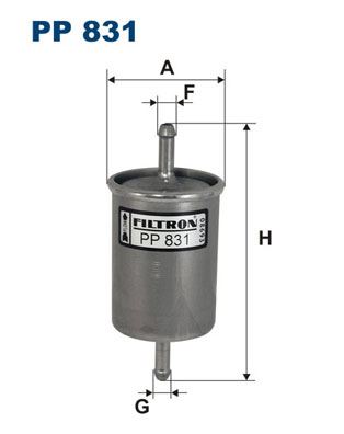 FILTRON PP831 Yakit Filtresi Skoda Felicia 1.3-1.6 95-01