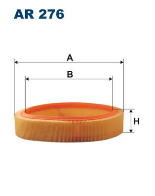 FILTRON AR276 Hava Filtresi Clio I 90>98 1.2-1.4 Megane I 96> 1.4e Scenic I 96> 1.4 R9 1.7 R11 1.7 R19 1.7 R21 1.7