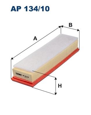 FILTRON AP134.10 Hava Filtresi Dacia Logan 04>Dokker 12>Lodgy 12>Symbol Ii 08>14 1.4 / 1.6 16v