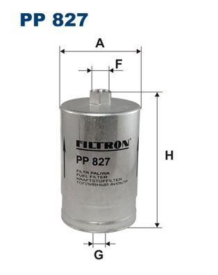 FILTRON PP827 Yakit Filtresi Passat 90-05 -A6 Wk725