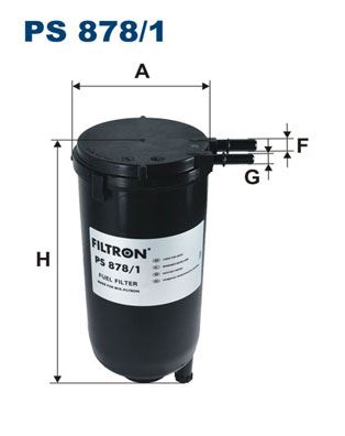 FILTRON PS878.1 Yakit Filtresi Kutu Iveco Daily 06>14 2.3 3.0 Fuso Canter 12> 3.0 Temsa Prestij F1a F1c