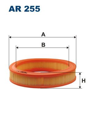 FILTRON AR255 Hava Filtresi Favorit-Felicia-Forman-Taunus 1.3 - 1.6 - 2.0