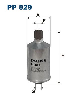 FILTRON PP829 Yakit Filtresi Alfa 33 88-94 145 94-96 155 93-97 164 2.0 87-98 Croma 85-92 Prisma 85-92 Thema 88-92