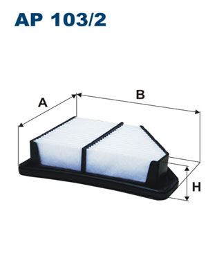 FILTRON AP103/2 Hava Filtresi Honda Civic Hb 1.4 05 ->