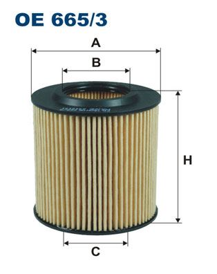 FILTRON OE665.3 Yag Filtresi Ranger 2.2tdci 150ps - 3.2tdci 200ps 2.0 Ecoblue 11> Mazda Bt 50 2.2 05>