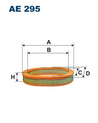 FILTRON AE295 Hava Filtresi Mazda 323 Ii Bd 1.1 54hp 11/80-10/85