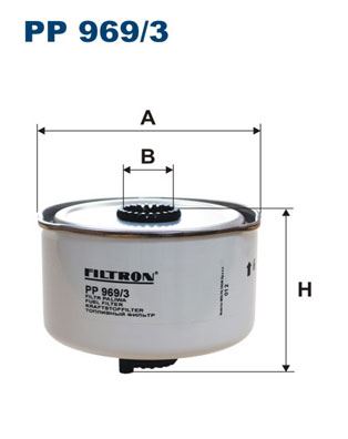 FILTRON PP969.3 Yakit Filtresi Land Rover 276dt 306dt Discovery 3/4 L319 . Range Rover Sport 1/2 L320 R.R Sport 2 L320 13>
