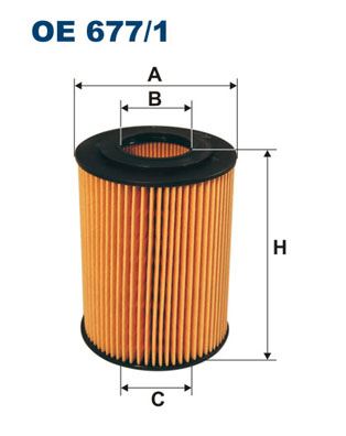 FILTRON OE677.1 Yag Filtresi Mercedes Om642 W203 W204 C219 C218 W211 W212