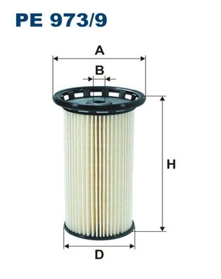 FILTRON PE973.9 Mazot Filtresi Golf Vii 13>Passat 14>Tiguan 14>Caddy Iii 11>A3 12>Toledo Le