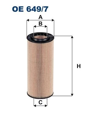 FILTRON OE649.7 Yag Filtresi Bmw M47 E87 E46 E90 E91 E60 E61 E65 E83