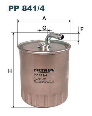 FILTRON PP841.4 Yakit Filtresi Mercedes Om611 W203 Cl203 S203 C209 W463