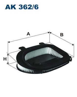 FILTRON AK362.6 Hava Filtresi Bmw N47 N57 E70 E71 E72 F25 F15