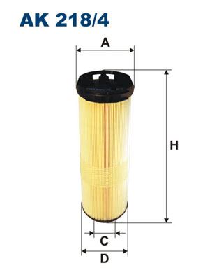 FILTRON AK218.4 Hava Filtresi Mercedes Om646 W204 S203 Cl203 C209
