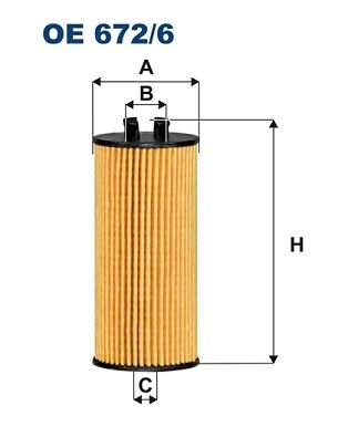 FILTRON OE672.6 Yag Filtresi Bmw B37 B38 B47 B46 B48 F52 F70 F45 F46 F74 F78 F48 U11 F39 . Mini F54 F55 F56 F57 F60