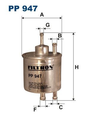 FILTRON PP947 Yakit Filtresi Mercedes M166 W168 W414