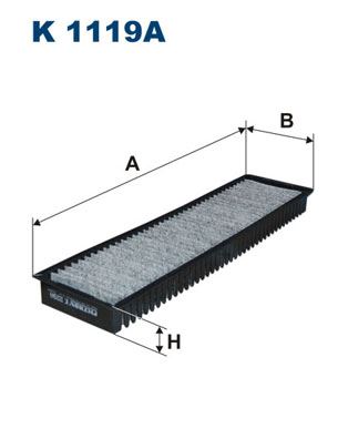 FILTRON K1119A Polen Filtresi Mini R50 R52 R53 R56 Karbonlu