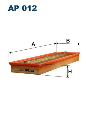 FILTRON AP012 Hava Filtresi Mercedes Om603 W124 S124 W460 W463