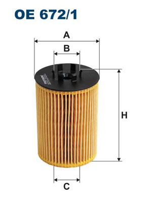 MANN HU 715/5 X Yag Filtresi E203hd67 E60-E61-E63-E64-E65-E66-X5 E53