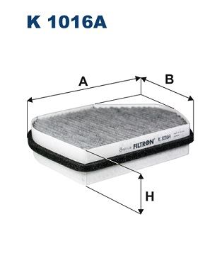 FILTRON K1016A Polen Filtresi Mercedes W202 C208 W210 R170 Karbonlu