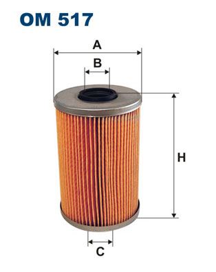 FILTRON OM517 Yag Filtresi Bmw M30 S38 B35 M5 E12 E24 E28 E32 E34