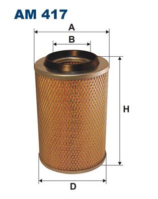 FILTRON AM417 Hava Filtresi Mercedes M115 Om602 Om616 Om617 W460 W461