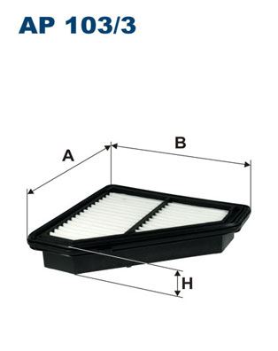 FILTRON AP103/3 Hava Filtresi Honda Civic Ix