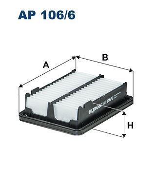 FILTRON AP106/6 Hava Filtresi Honda Hrv 1.5 15> Jazz Iv 1.3 15>