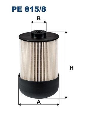 FILTRON PE815.8 Yakit Filtresi Mercedes Om622 Om699 W447 W470 . Renault Master Iii 10> Trafic Iii 15> . Nissan Navara D23. D23t 15> . Opel Movano B 10> Vivaro B 15> 1.6dci R9m 2.0dci M9r 2.3dci M9t