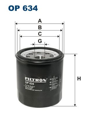 FILTRON OP634 Yağ Filtresi Ac Delco