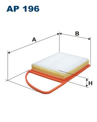 FILTRON AP196 Hava Filtresi Süngerli Partner-Berlingo 10>P206-P207-P308 07> C3-C4-C5 10> 1.6hdi