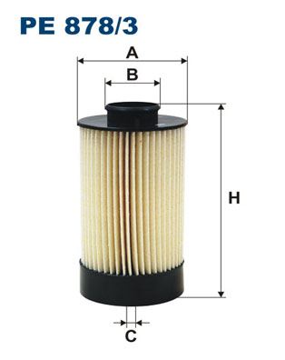 FILTRON PE878.3 Yakit Filtresi Daily Iii 05> 29l 14-29l 2.3 Jtd F1a