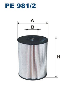 FILTRON PE981.2 Mazot Filtresi Mondeo Iv Iv 07>14 2.0 Tdci Volvo S40 S60 V50 V70 C30 C70 Xc60 D3-D4-D5 2.4d