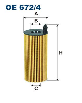 FILTRON OE672.4 Yag Filtresi Bmw N47 N57 F10 F20 F30 F32 F34 F36 F01 F07 E90 F22 E84 F25 F15 F16 F26 . Toyota Verso 13>18 Auris 15> Rav4 15> Avensis 15>