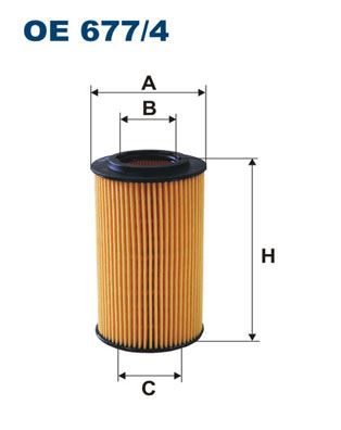FILTRON OE677.4 Yag Filtresi Mercedes Om651 W176 W246 W204 W205 C205 C117 W212 W447 B906 B907 B910