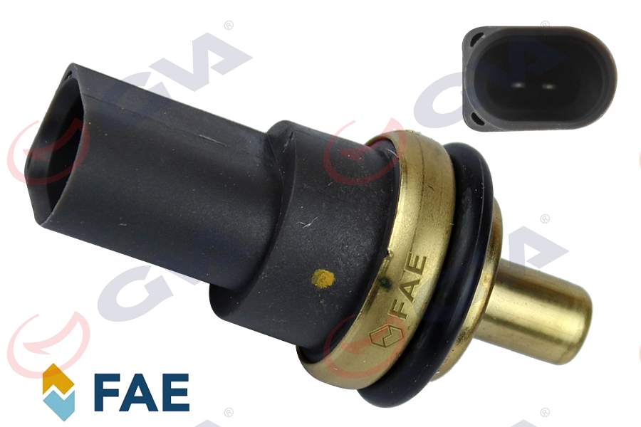 GVA 5475038 Hararet Müşürü Caddy-Golf 4-5-Passat-Polo-Scirocco-Crafter-T5 2 Fişli - Siyah