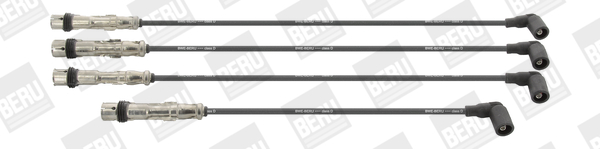 BERU ZEF1629 Buji Kablosu Takim Golf 5-6-Jetta-Polo-A3-Leon-Ibiza 4-Octavia-Fabia-1.2-1.4tsi Cbzb-Caxa-Bmy