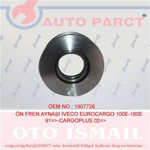 AUTO FD60206 Ön Fren Aynasi Iveco Eurocargo 100e-180e 91>Cargoplus 02> 322x30x8dlxhavali